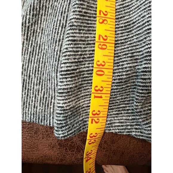 Anthropologie Dolan Piper Striped Pleated Dress Gray XS EUC - Picture 6 of 7